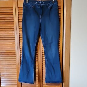 Gloria Vanderbilt Women's Dark Blue Boot Cut Jeans